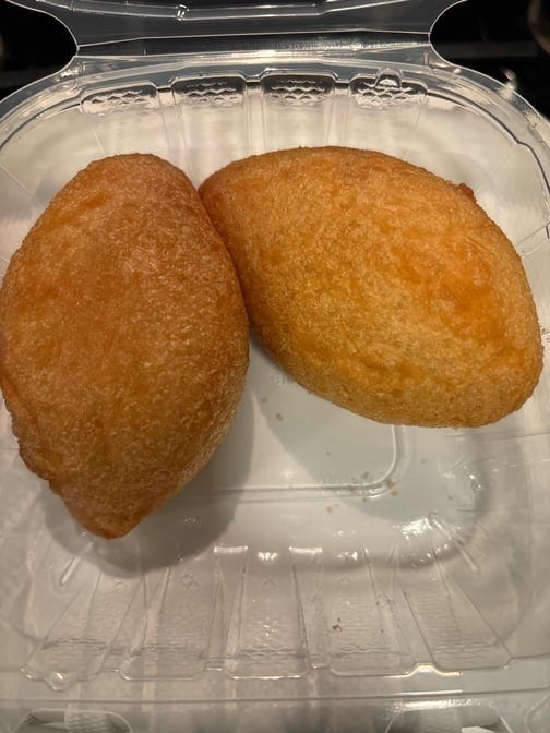 Deep - Fried Meat Dumpling / 安蝦鹹水角.