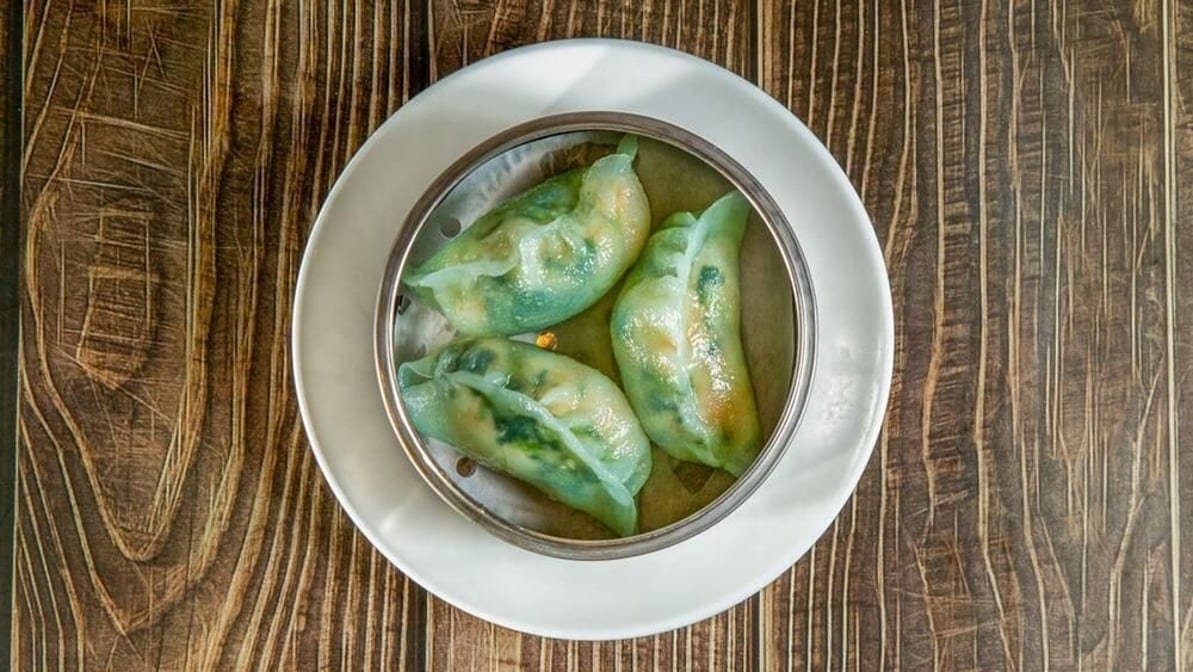 Spinach Dumpling / 菠菜餃.