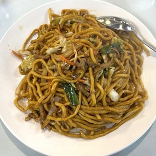 92. Shredded Pork Lo Mein / 肉絲粗炒麵