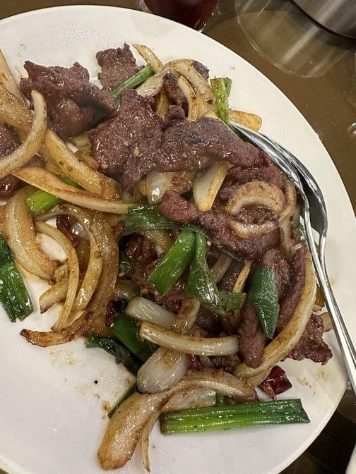 Mongolian Beef / 蒙古牛肉.