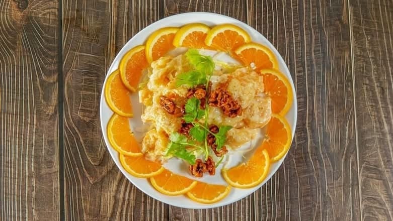 Honey Walnut Shrimp.